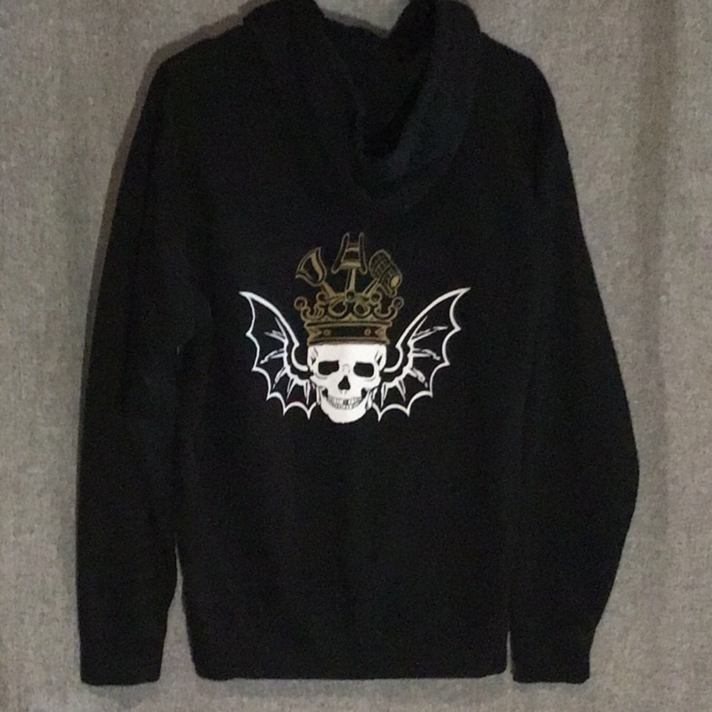 Three Floyd’s brewing pullover hooded sweatshirt